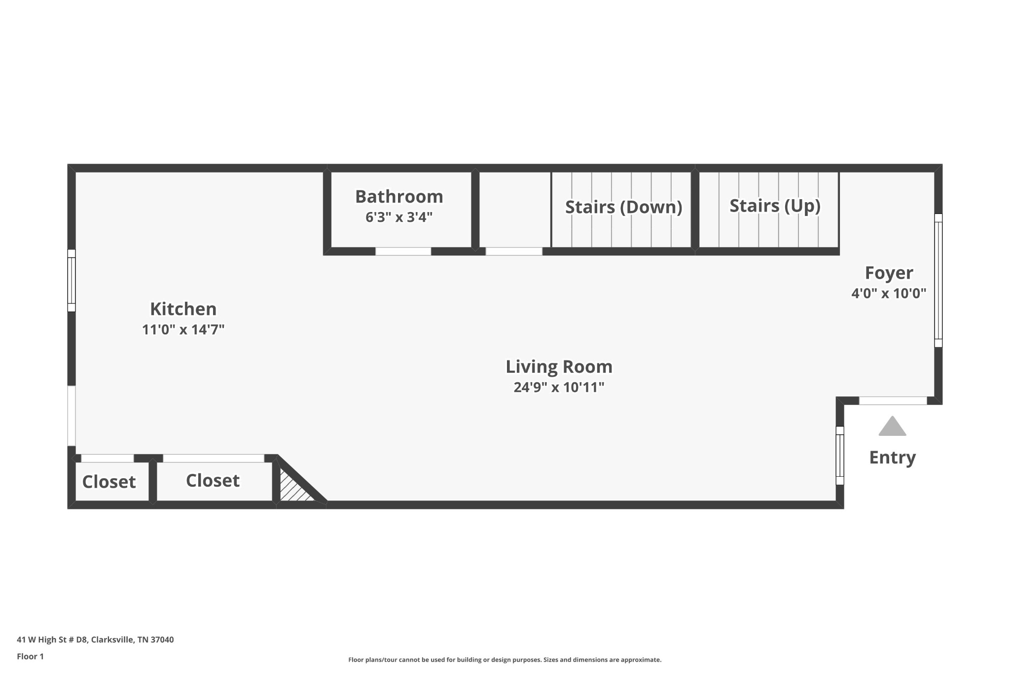 41 W High St Unit: D8