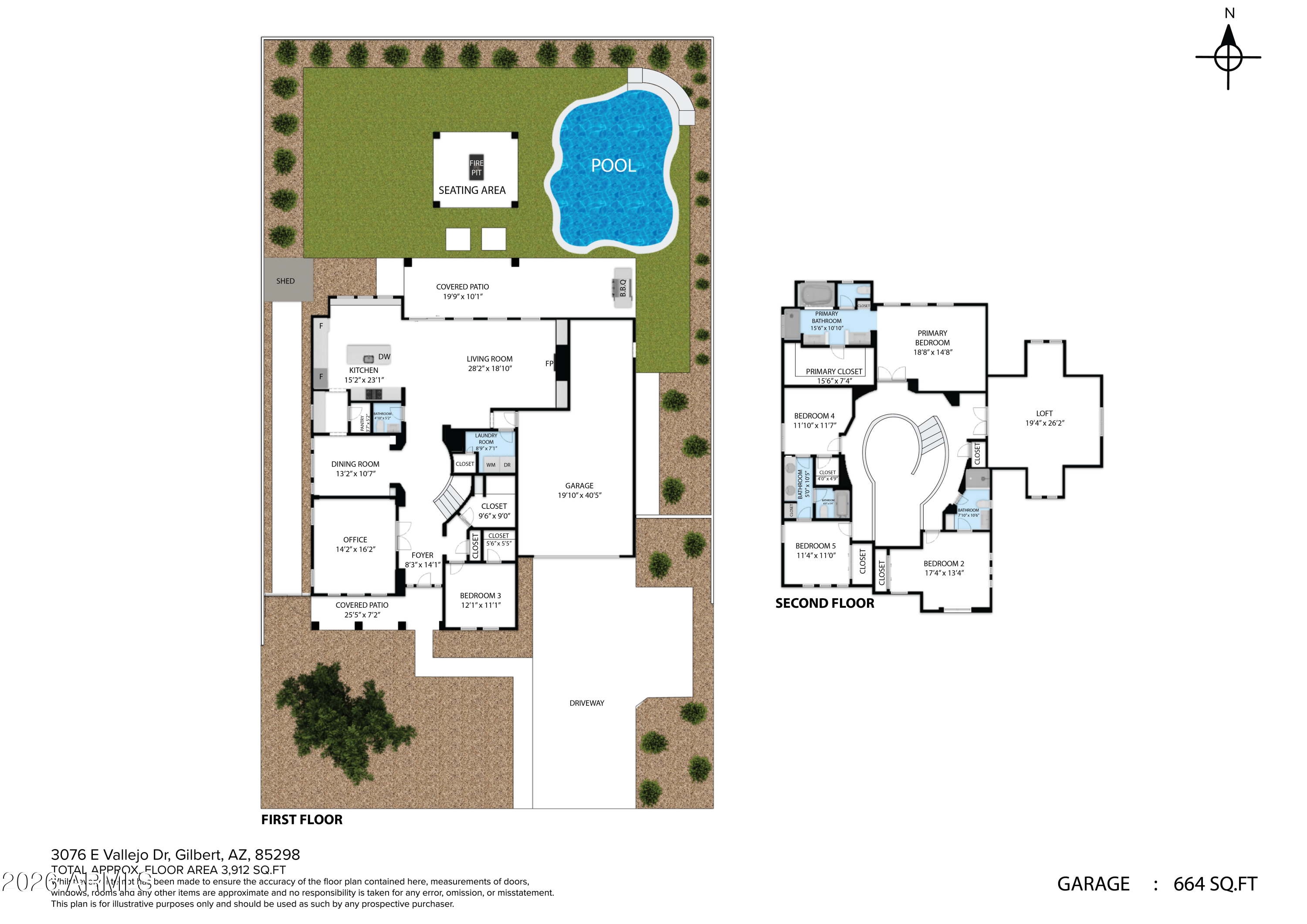 3076 E VALLEJO Drive