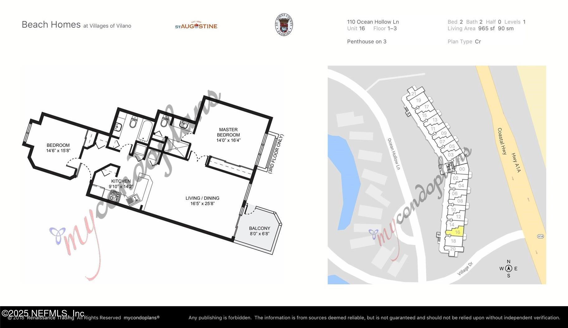 110 OCEAN HOLLOW Lane 116, St. Augustine Unit: 116