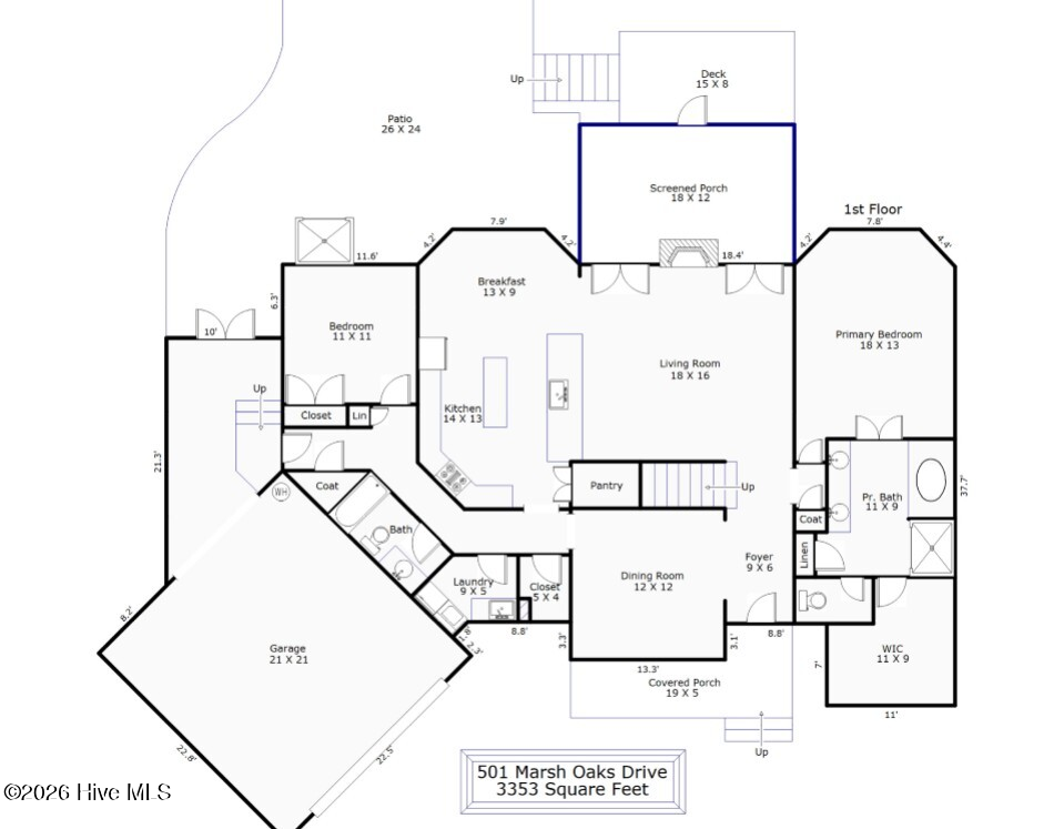 501 Marsh Oaks Drive