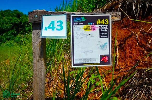 La Reserva Camaronal Lot 43 | Playa Camaronal, Zapotal, Nandayure, Guanacaste