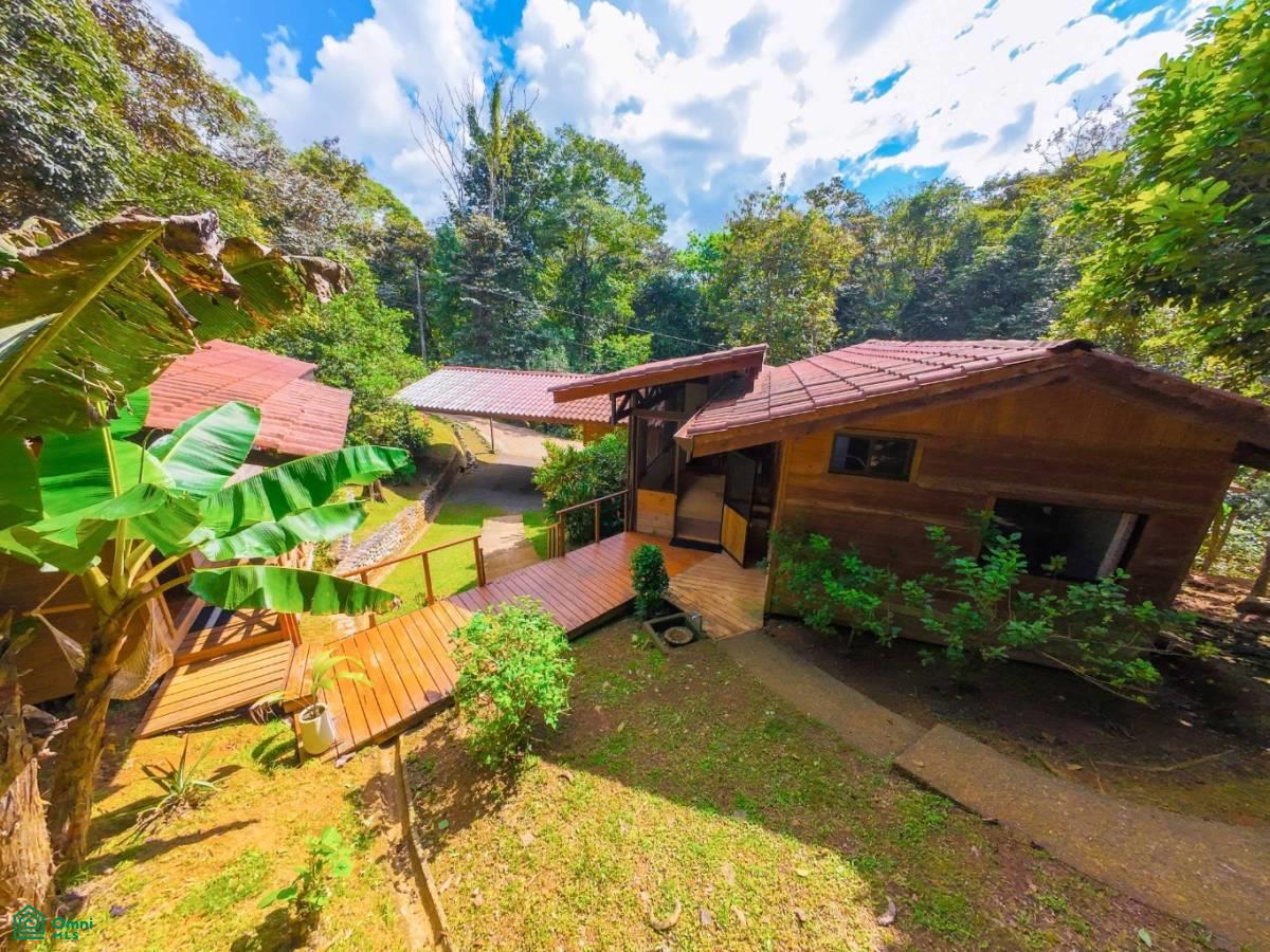 Secluded Jungle Retreat with Riverfront & Expansion Potential in the Heart of Ojochal , Puerto Cortés, Osa, Puntarenas