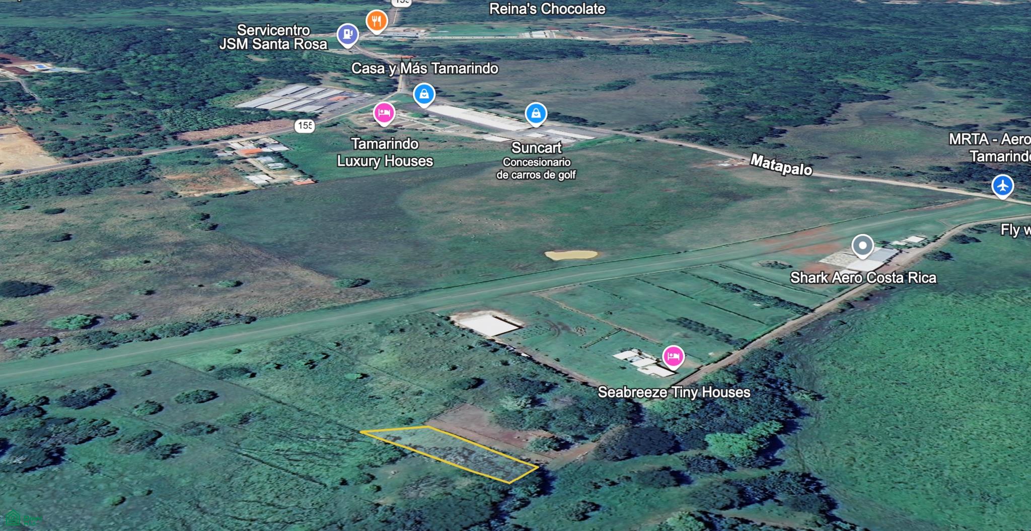 Aeroclub Tamarindo, Huacas