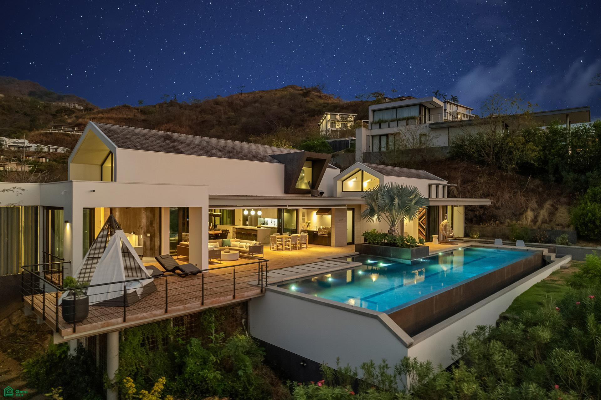 Casa Sombaile | Signature Ocean View Estate Above Flamingo