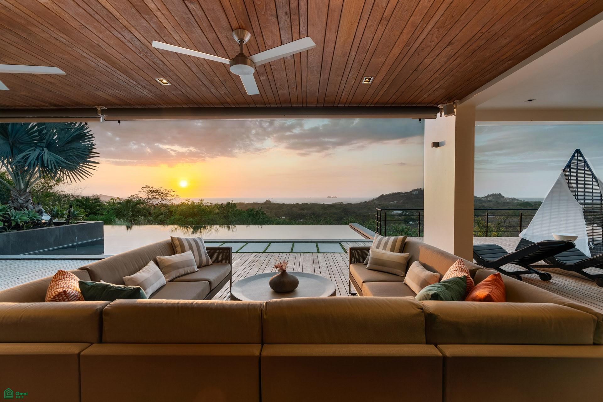 Casa Sombaile | Signature Ocean View Estate Above Flamingo
