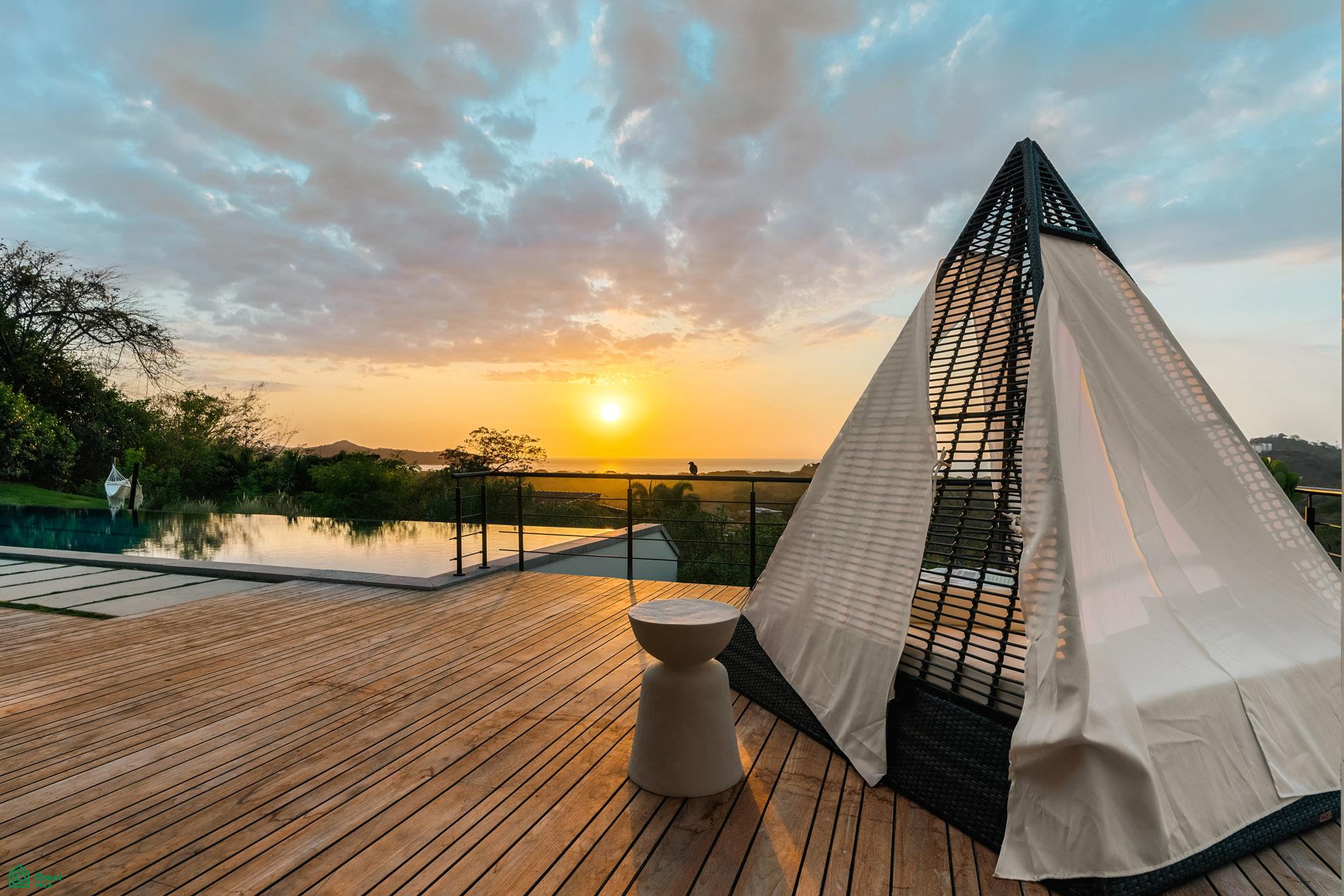 Casa Sombaile | Signature Ocean View Estate Above Flamingo
