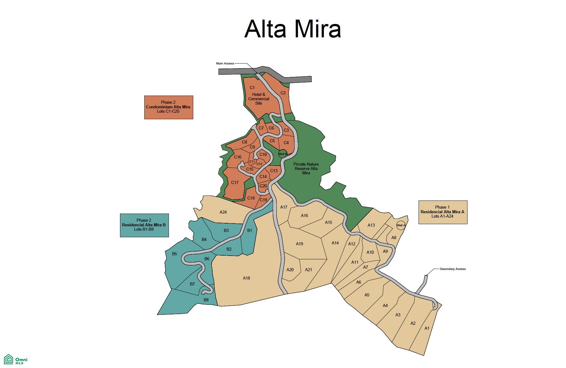 Playa Ostional Development 20-Lots on 8 ha