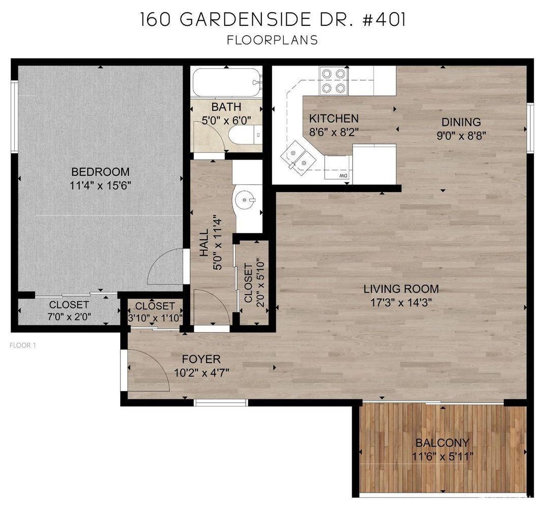 160 Gardenside Drive Unit: 401