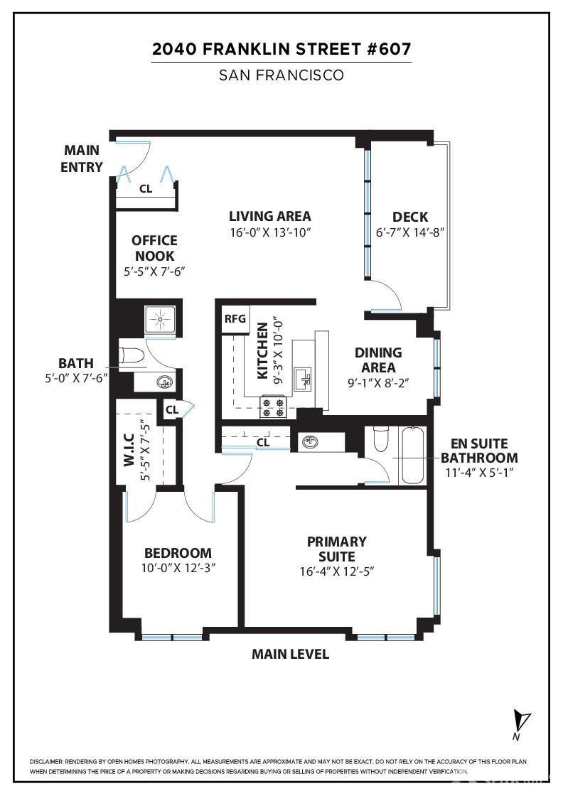 2040 Franklin Street Unit: 607
