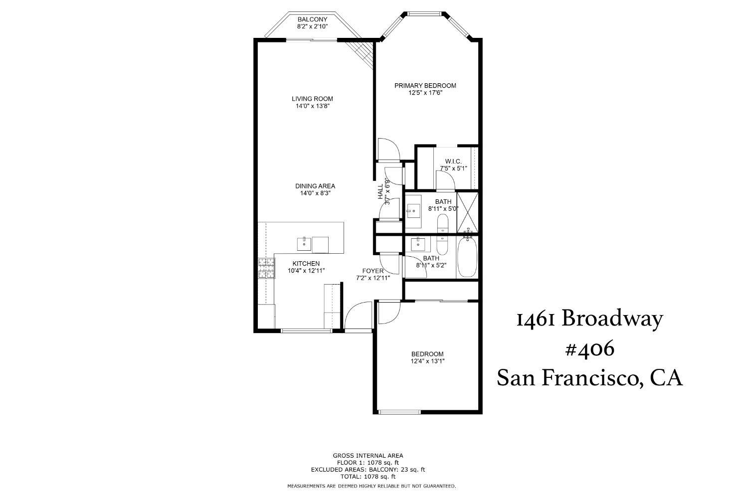 1461 Broadway Unit: 406