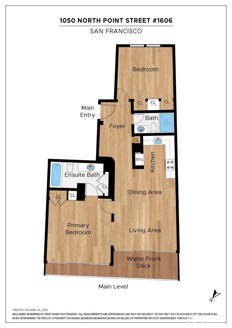 1050 North Point Street # 1606