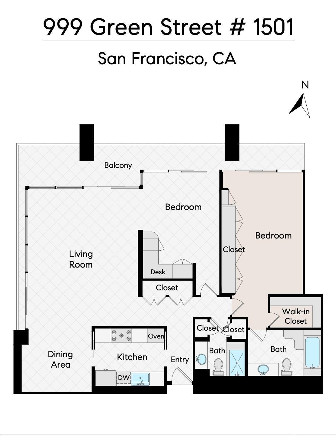 999 Green Street # 1501