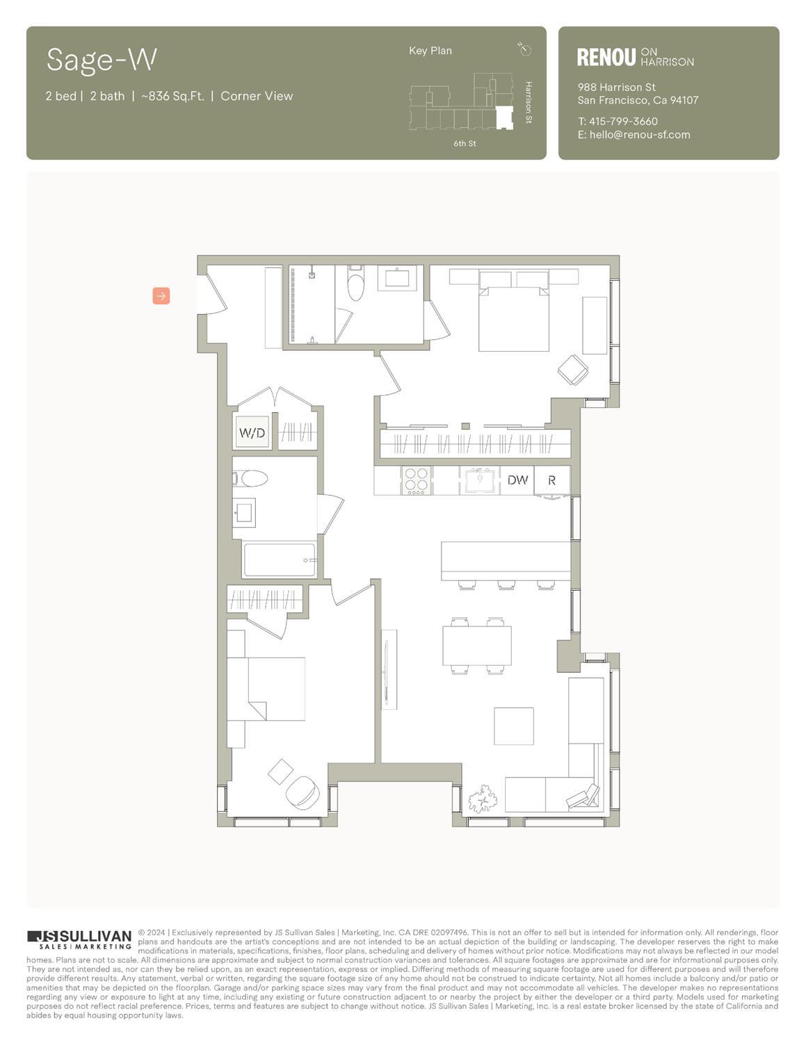 988 Harrison Street Unit: HM6