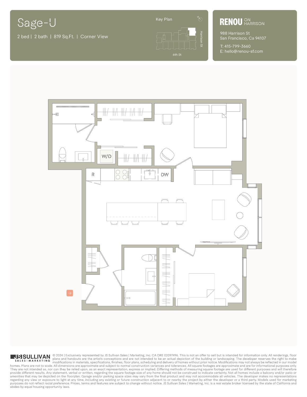 988 Harrison Street Unit: HL4