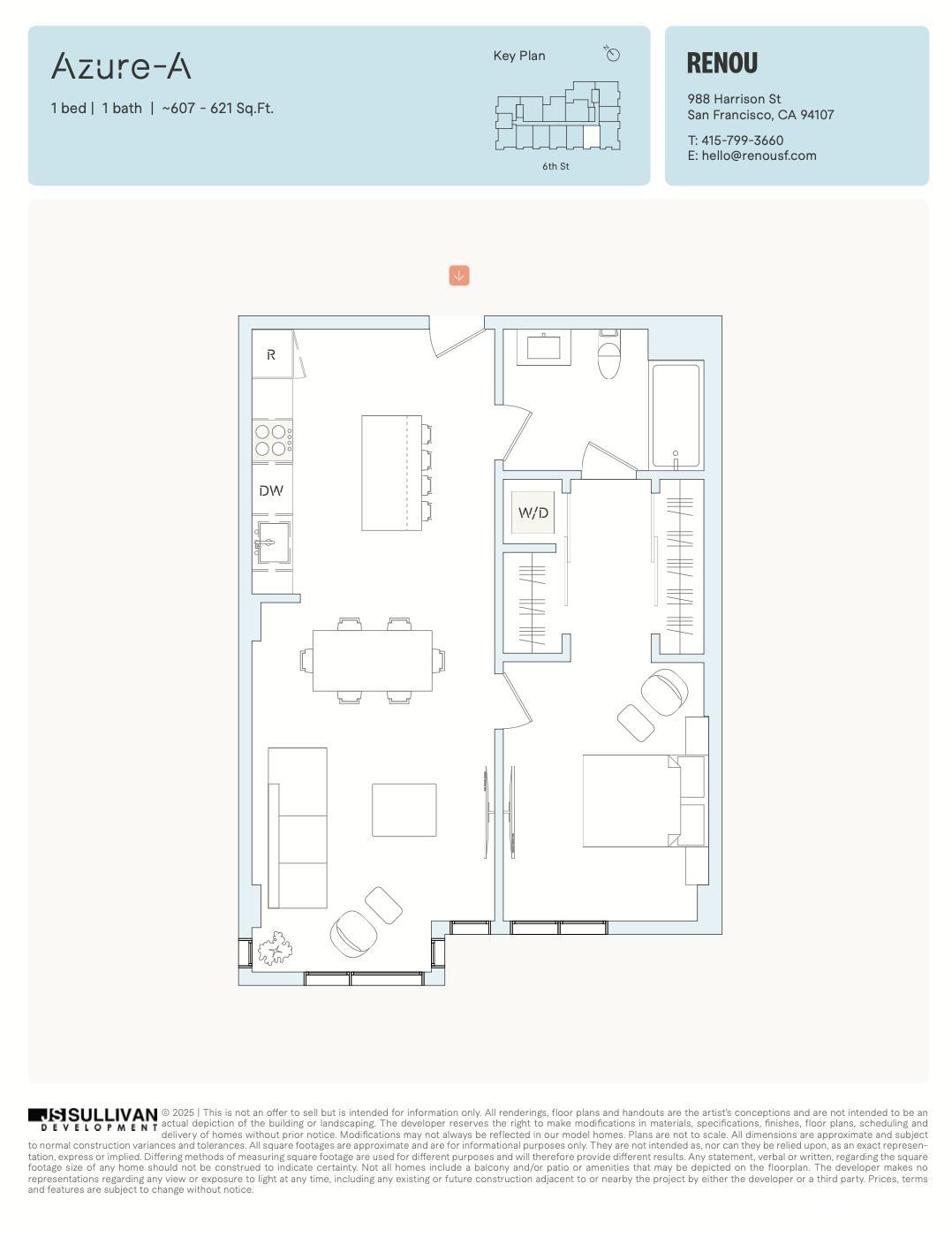 988 Harrison Street Unit: WA8