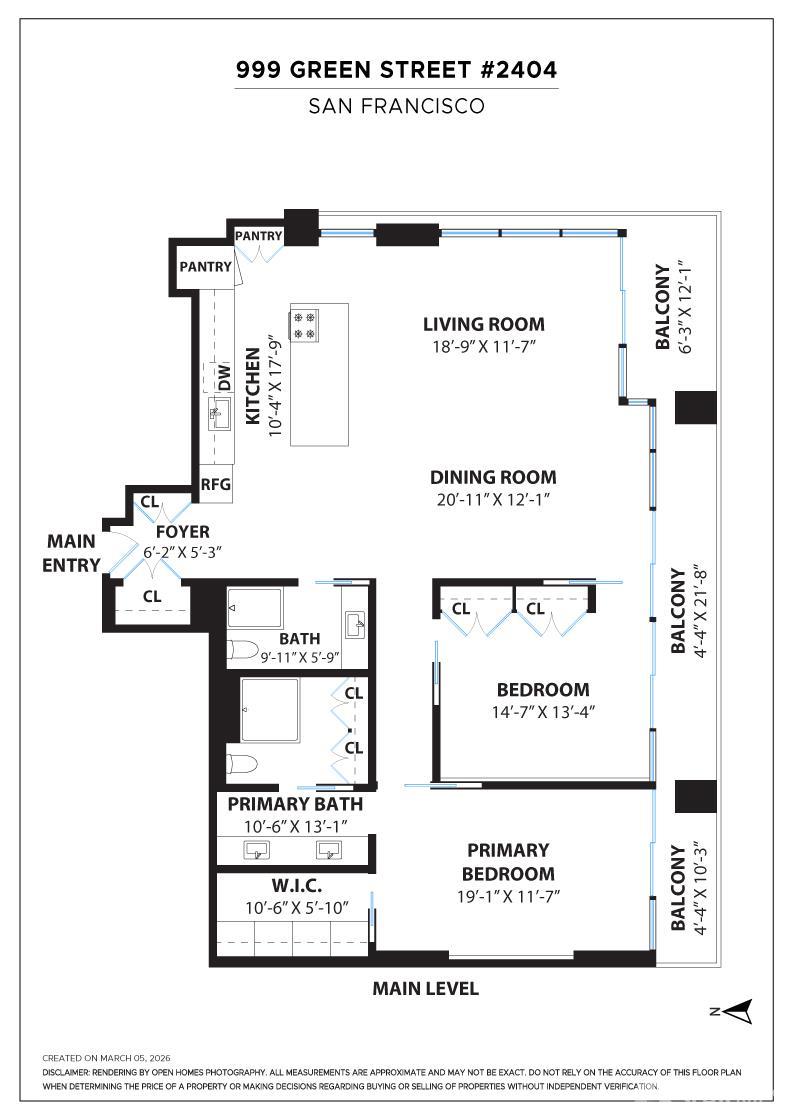 999 Green Street # 2404