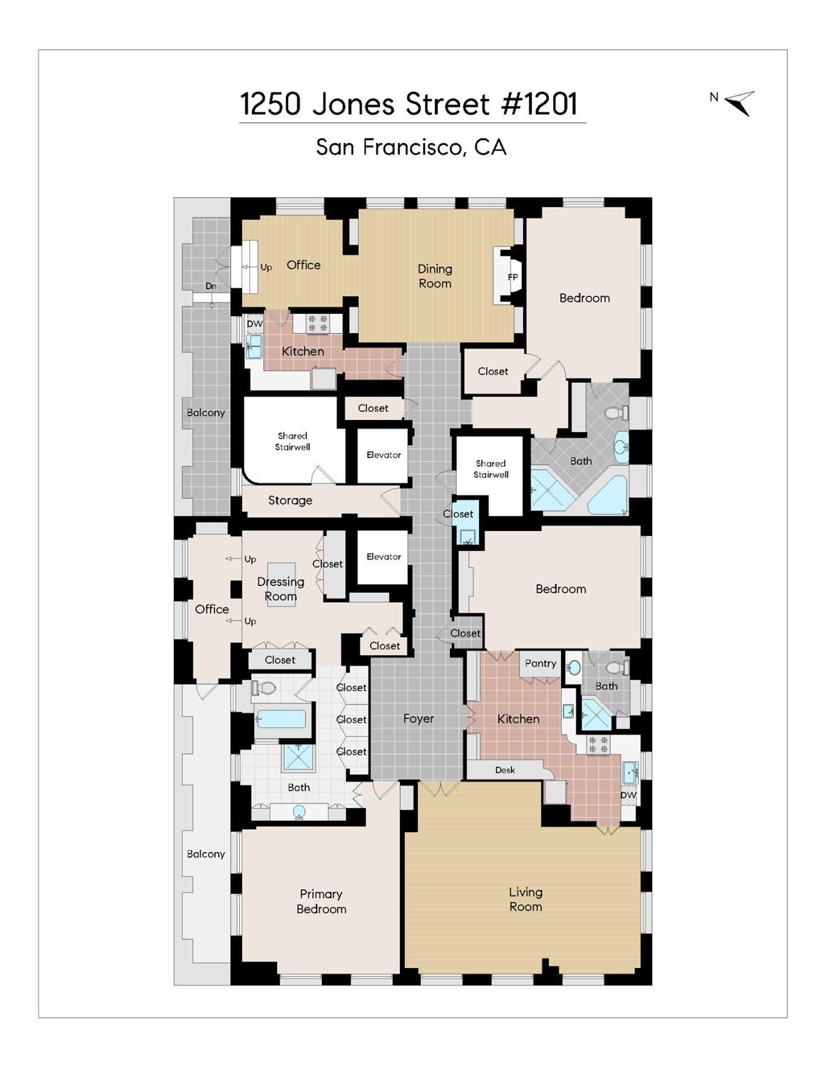 1250 Jones Street # 1201