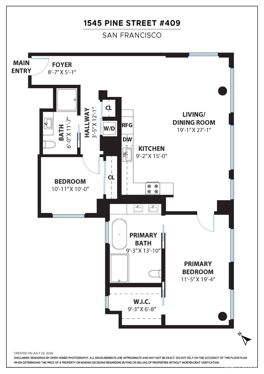 1545 Pine Street # 409