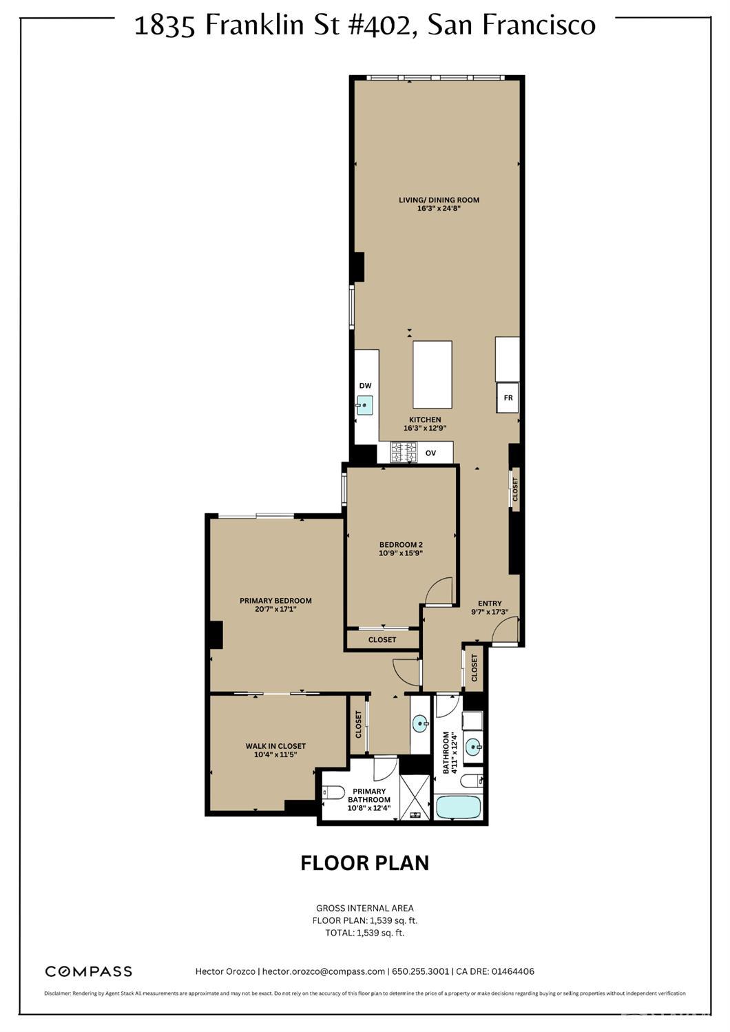 1835 Franklin Street # 402