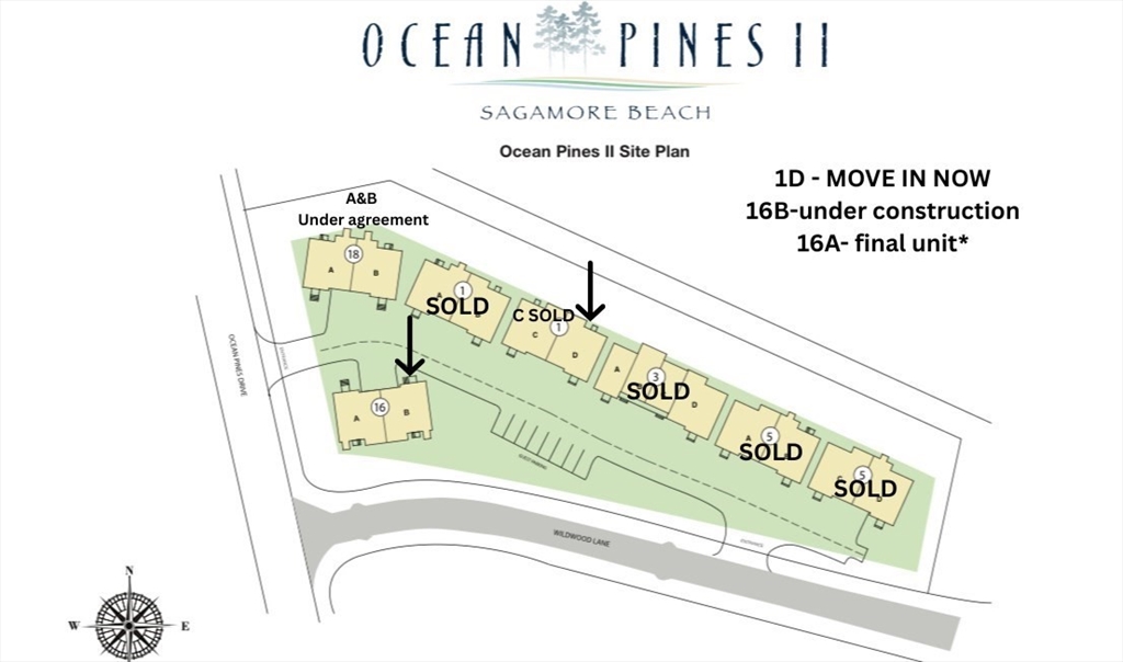 16B Ocean Pines Drive # B, Bourne Unit: B