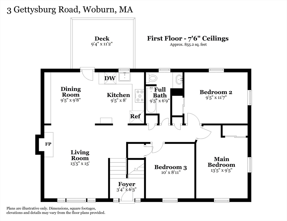 3 Gettysburg St.