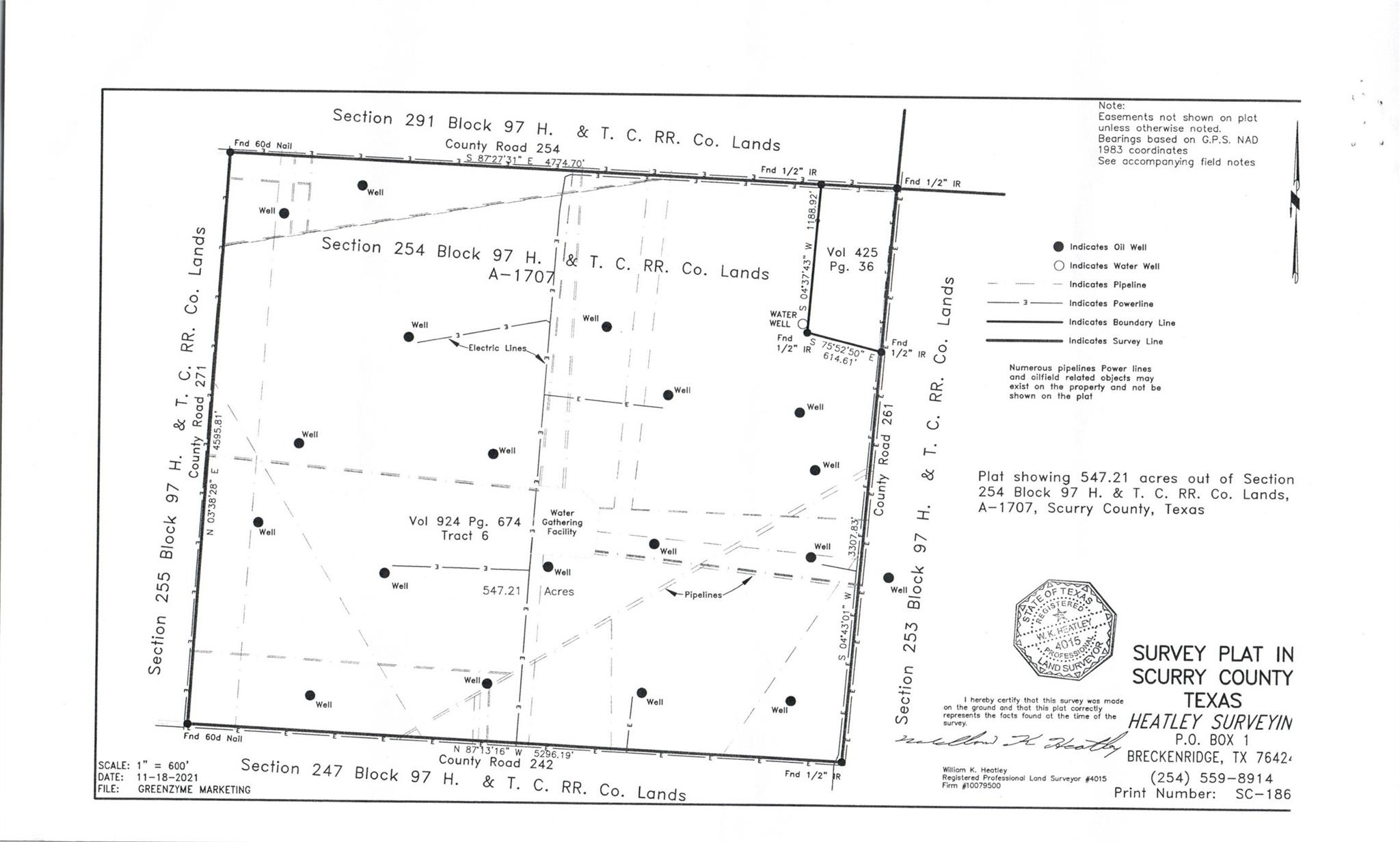 TBD County Road 261/254/271/242 Road