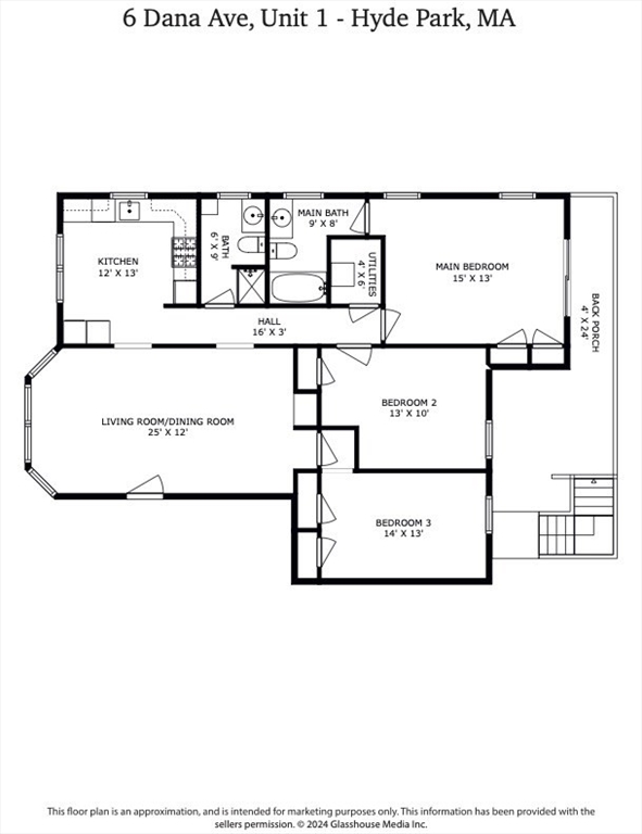 6 Dana Ave # 1