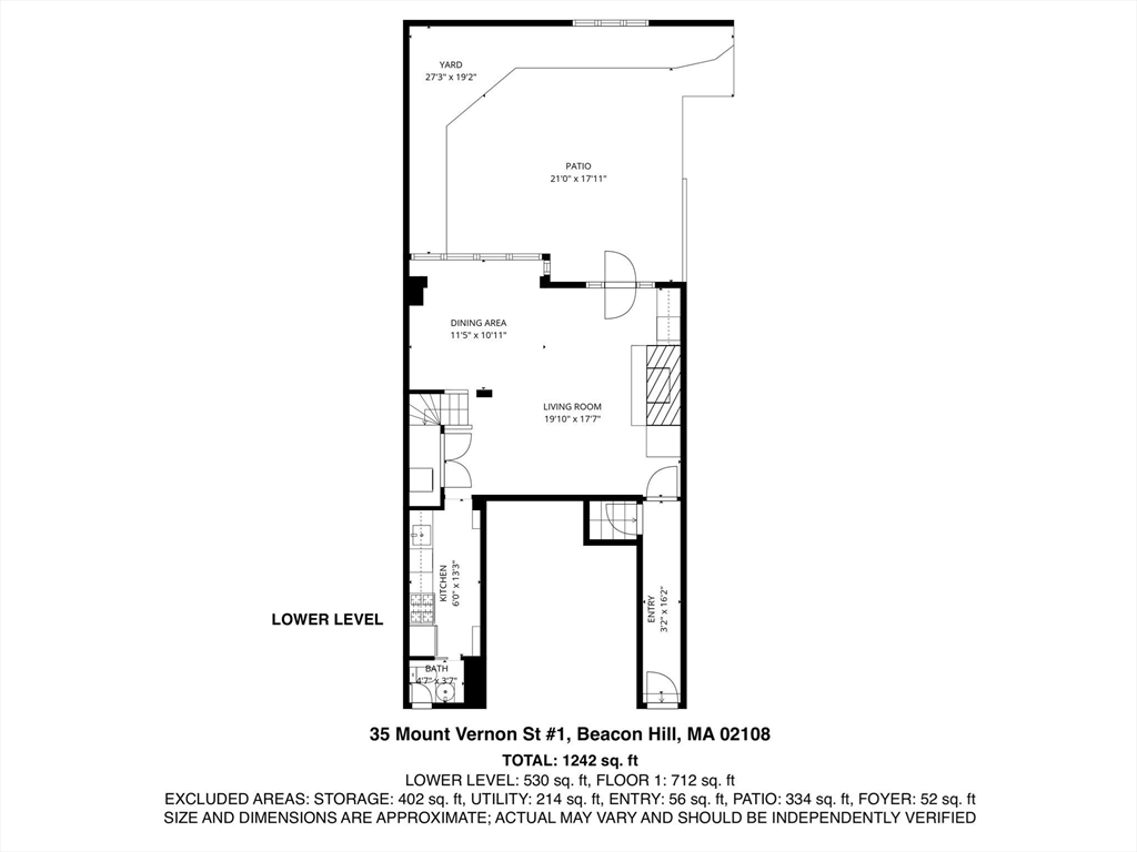 35 Mt Vernon Street # 1