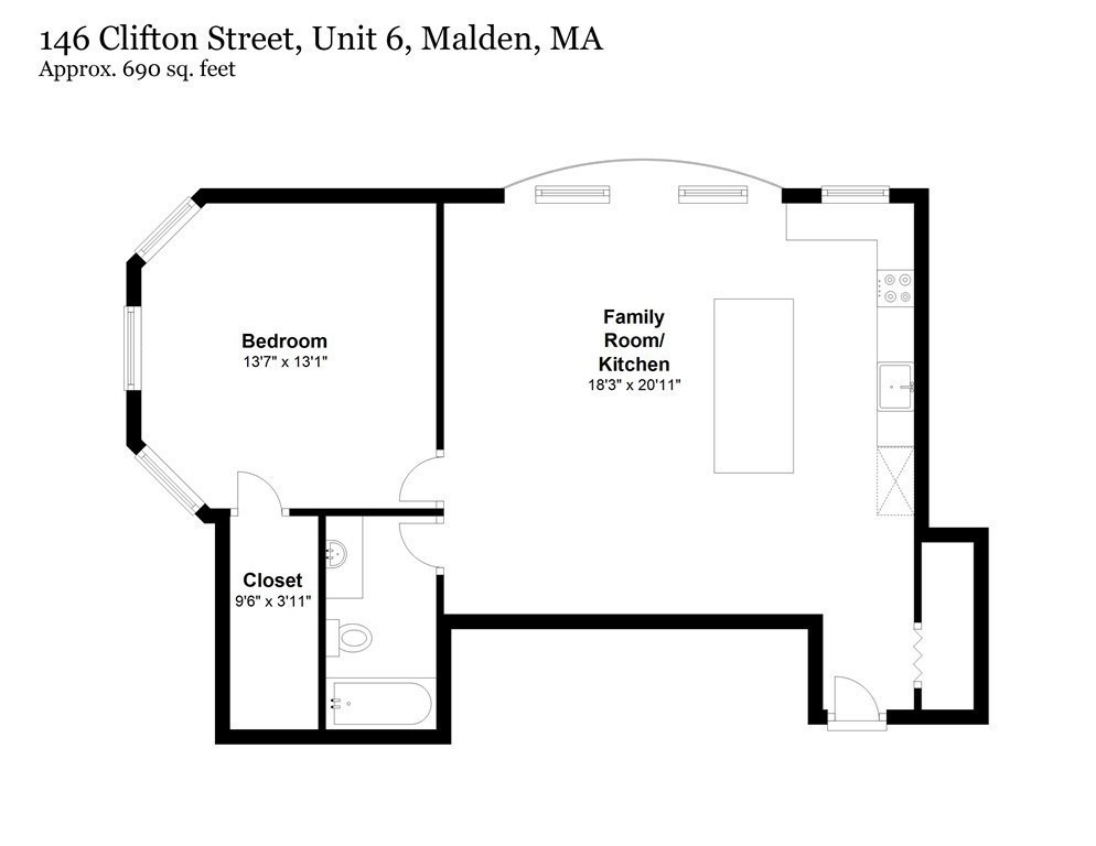 146 Clifton Street # 6