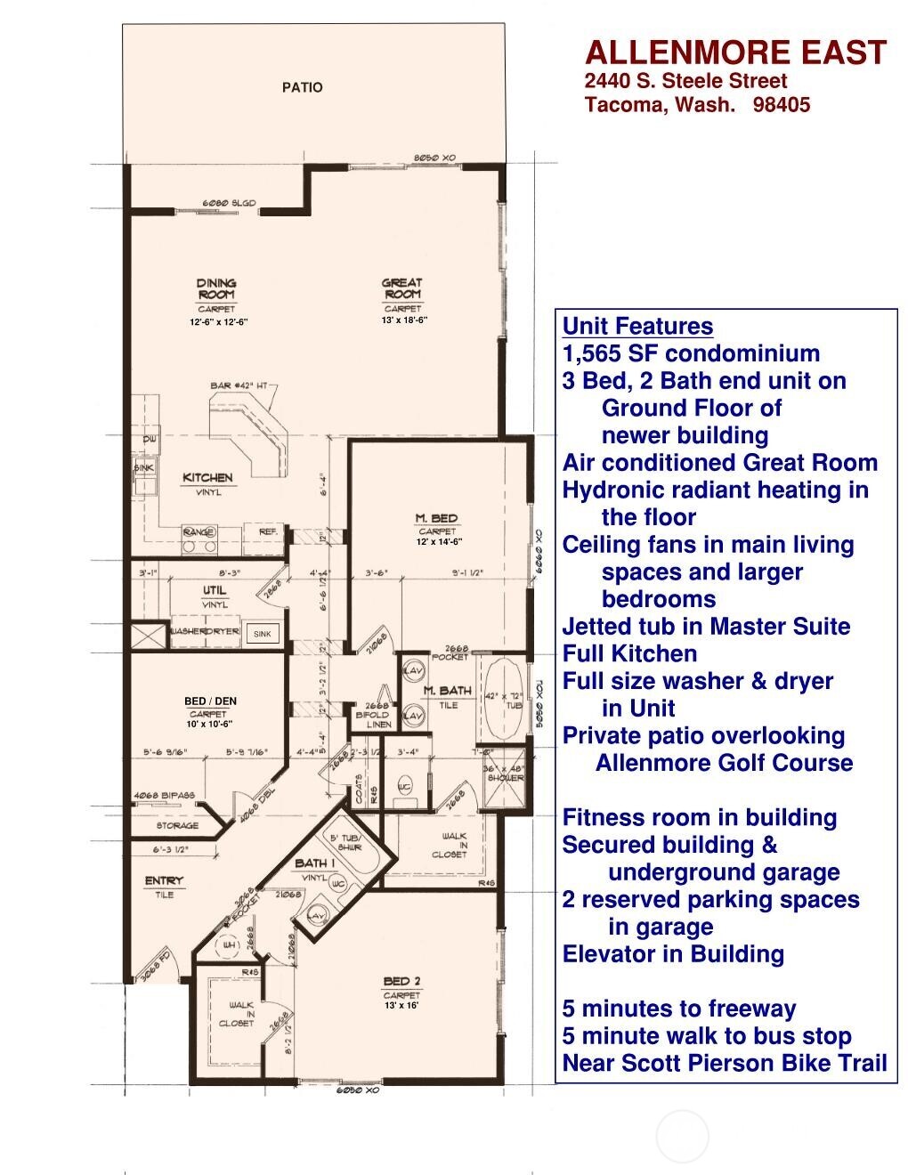 2440 S Steele Street Unit: 111