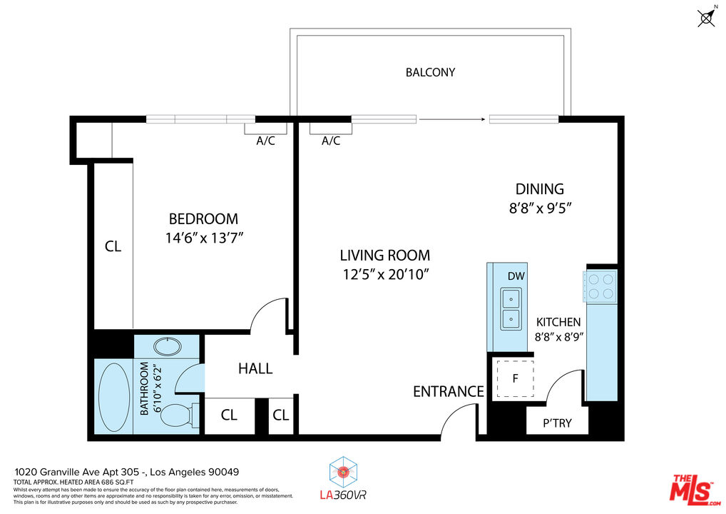 1020 Granville Ave Unit: 305