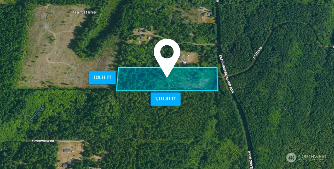 0 E Harstine Island N