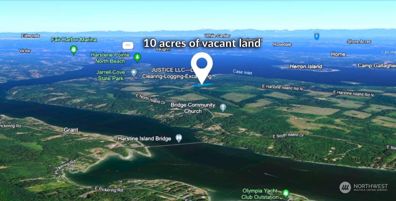 0 E Harstine Island N