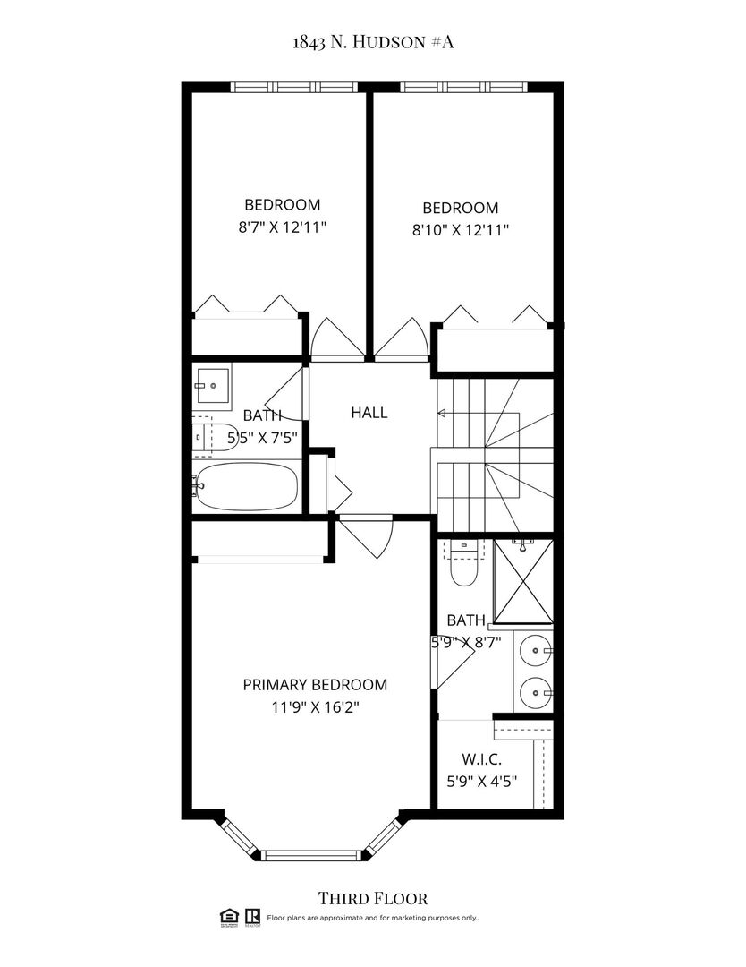 1843 N Hudson Avenue Unit: A