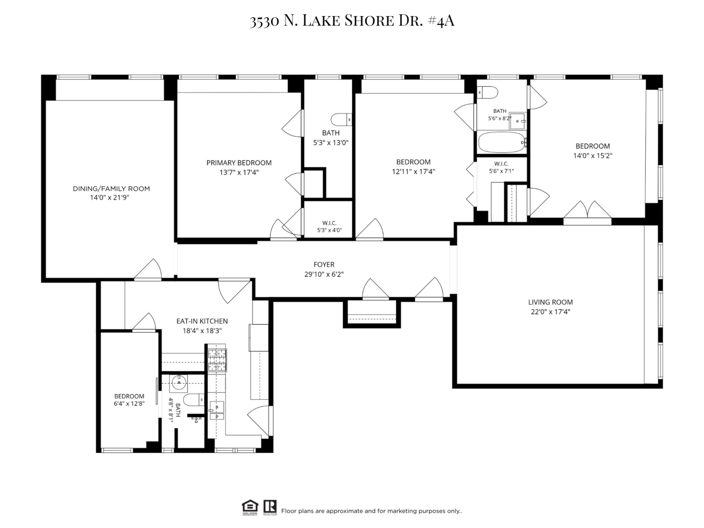 3530 N Lake Shore Drive Unit: 4A