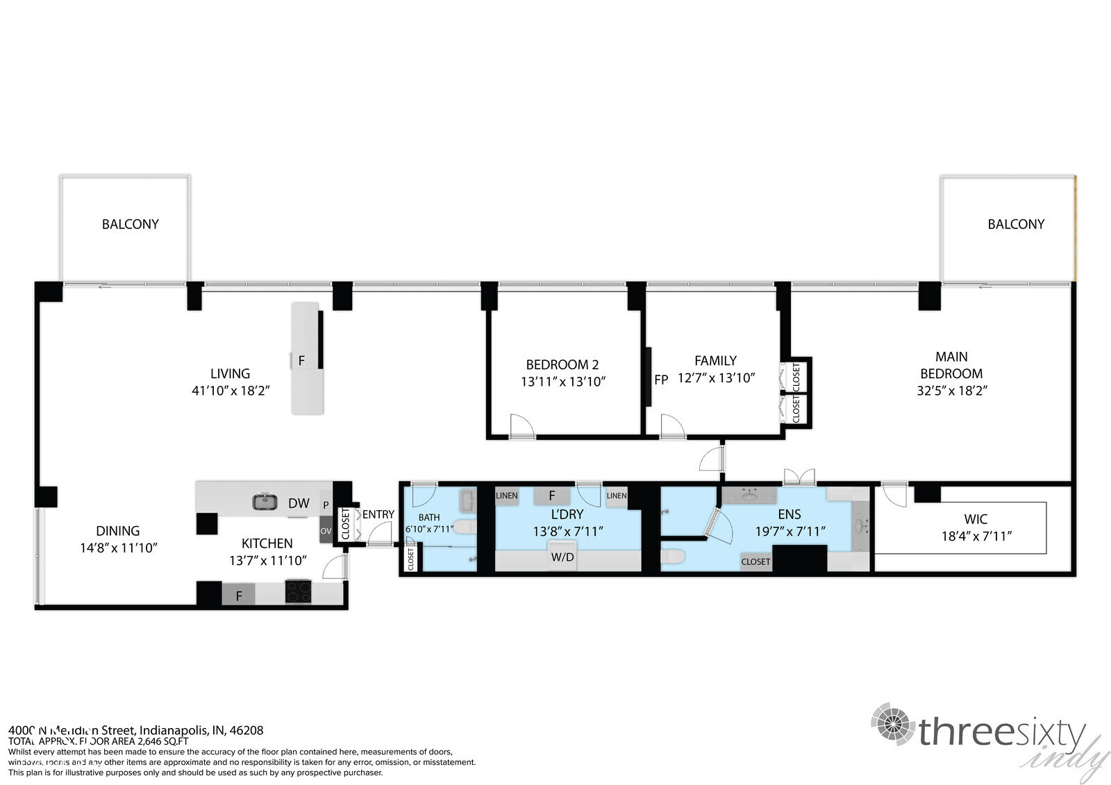 4000 N Meridian Street Unit: APT 11D