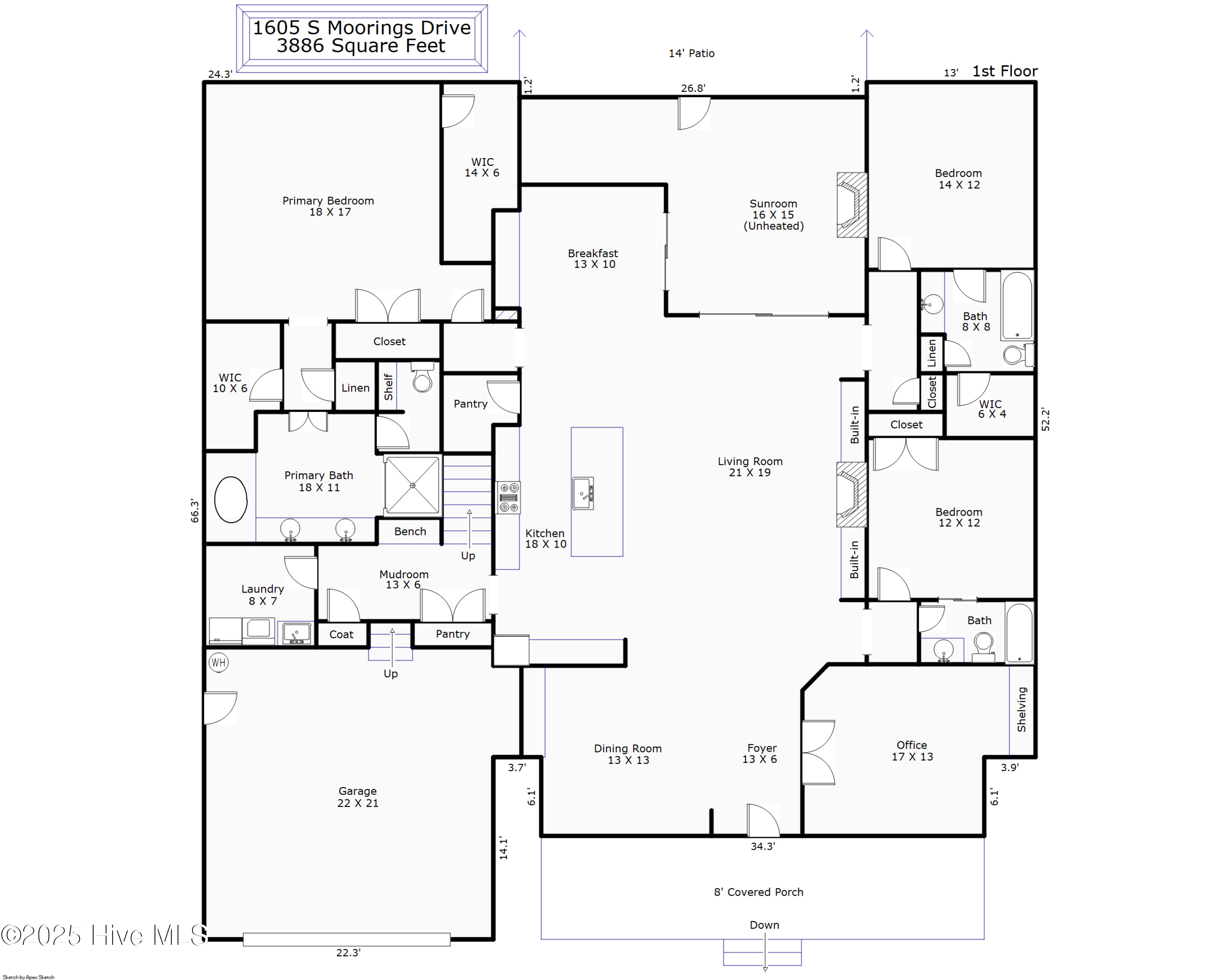 1605 S Moorings Drive