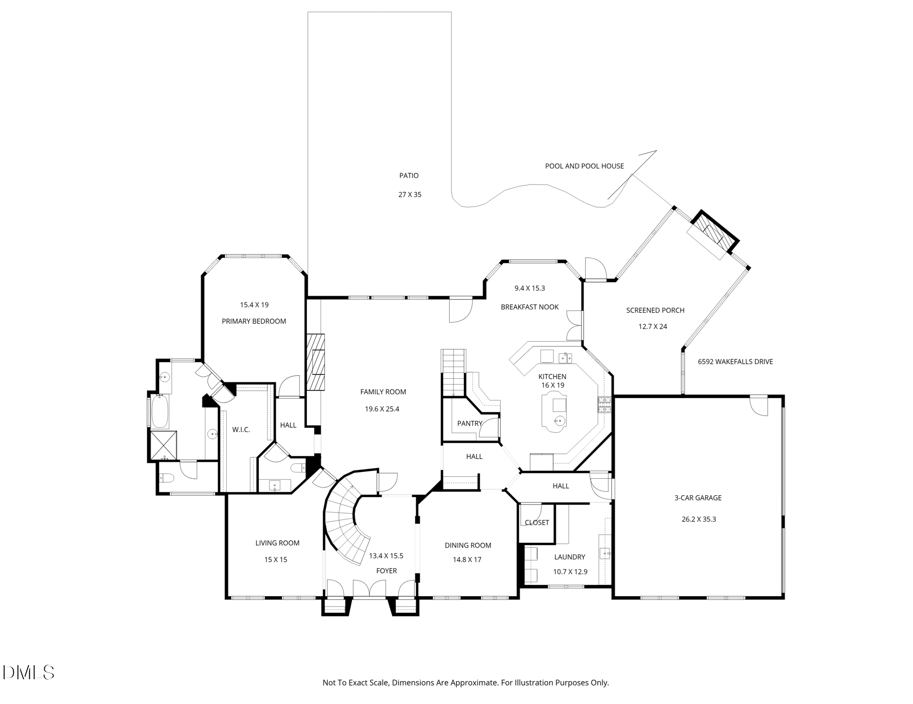 6592 Wakefalls Drive