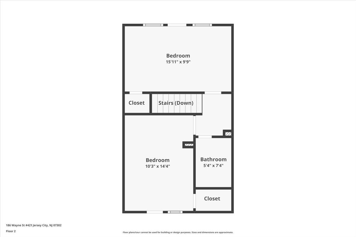 186 WAYNE ST Unit: 421D