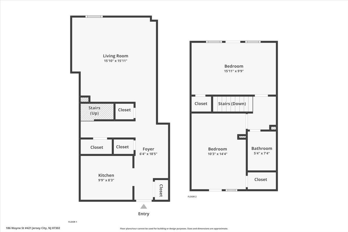 186 WAYNE ST Unit: 421D