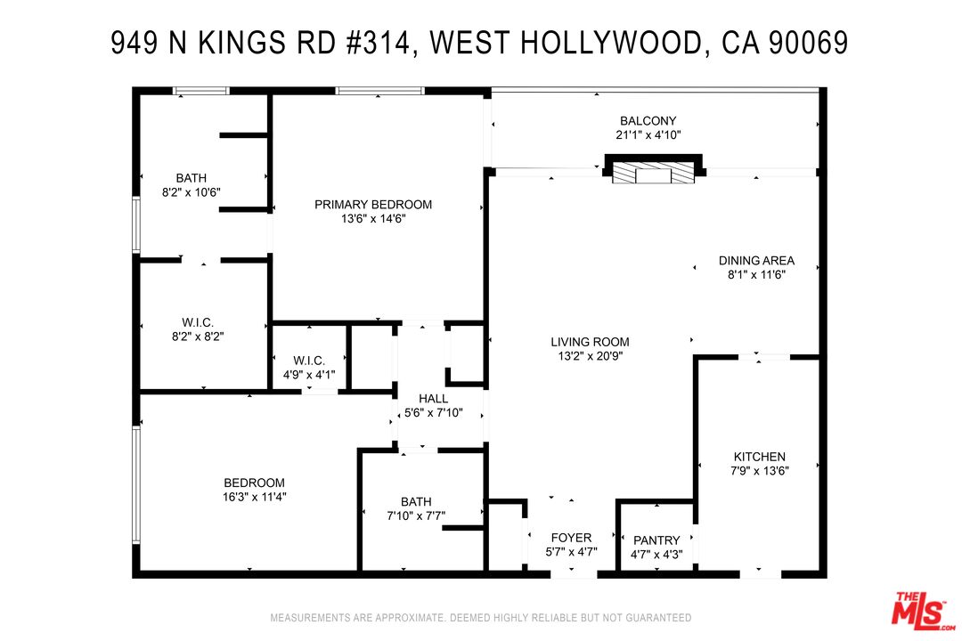 949 N Kings Rd Unit: 314