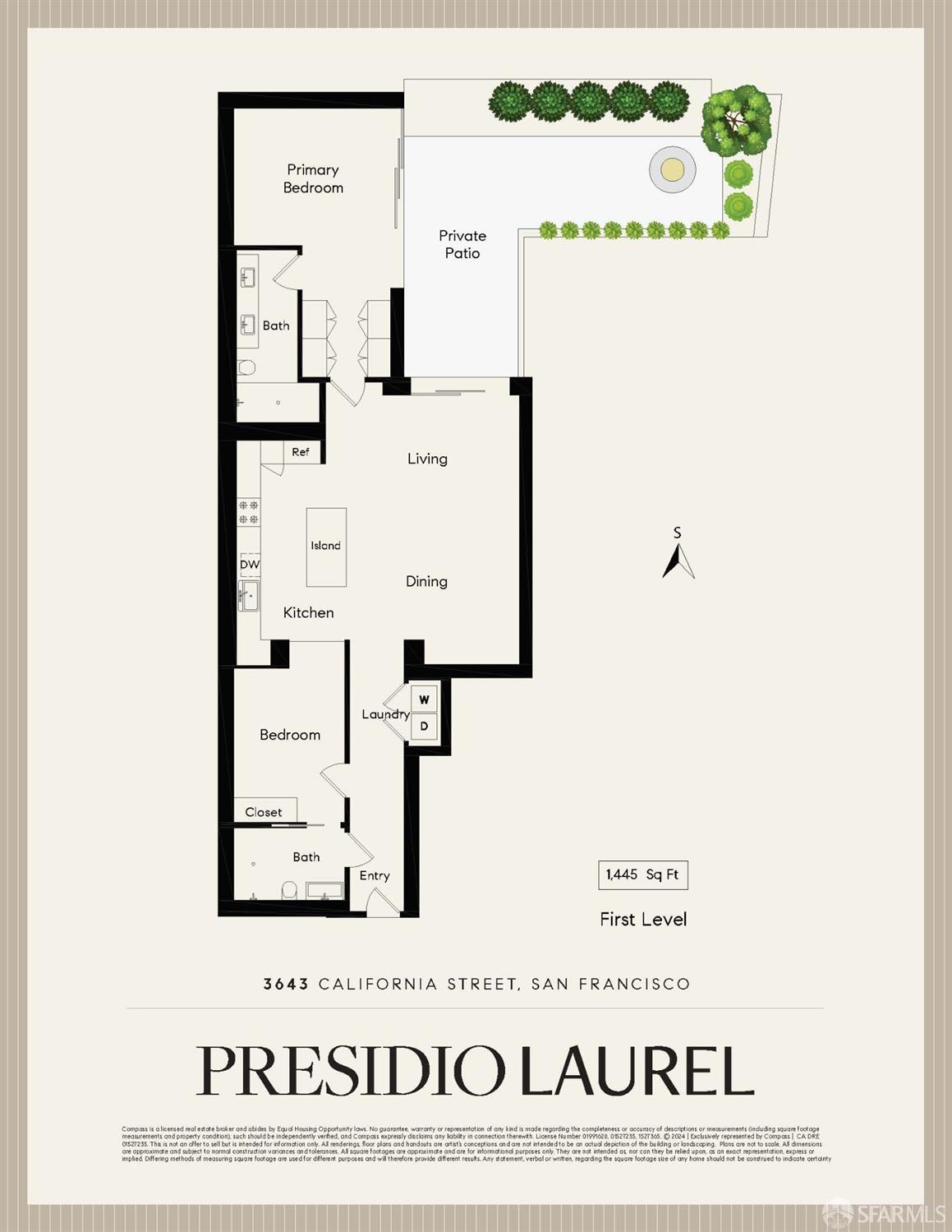 3643 California Street