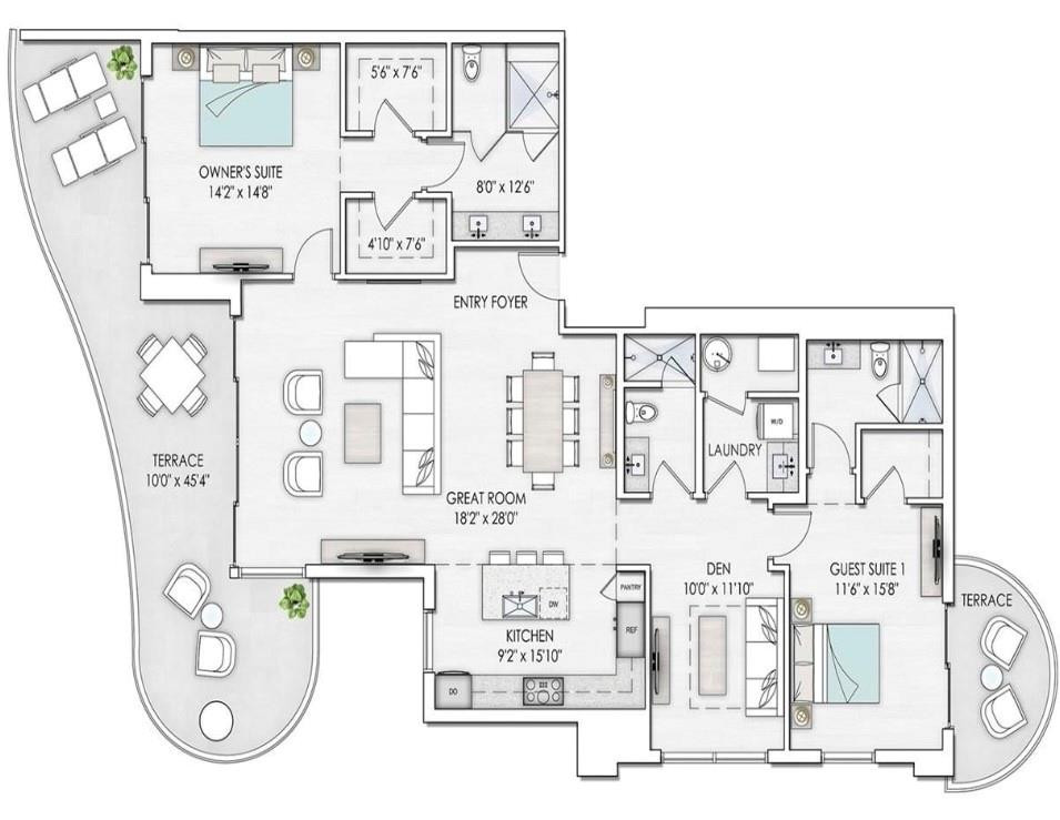 100 E Las Olas Boulevard 4604, Fort Lauderdale Unit: 4604