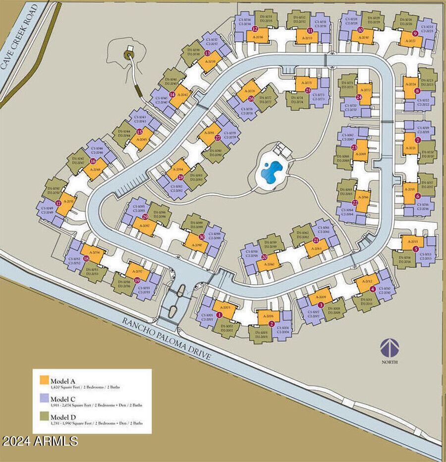 5100 E RANCHO PALOMA Drive, 2012