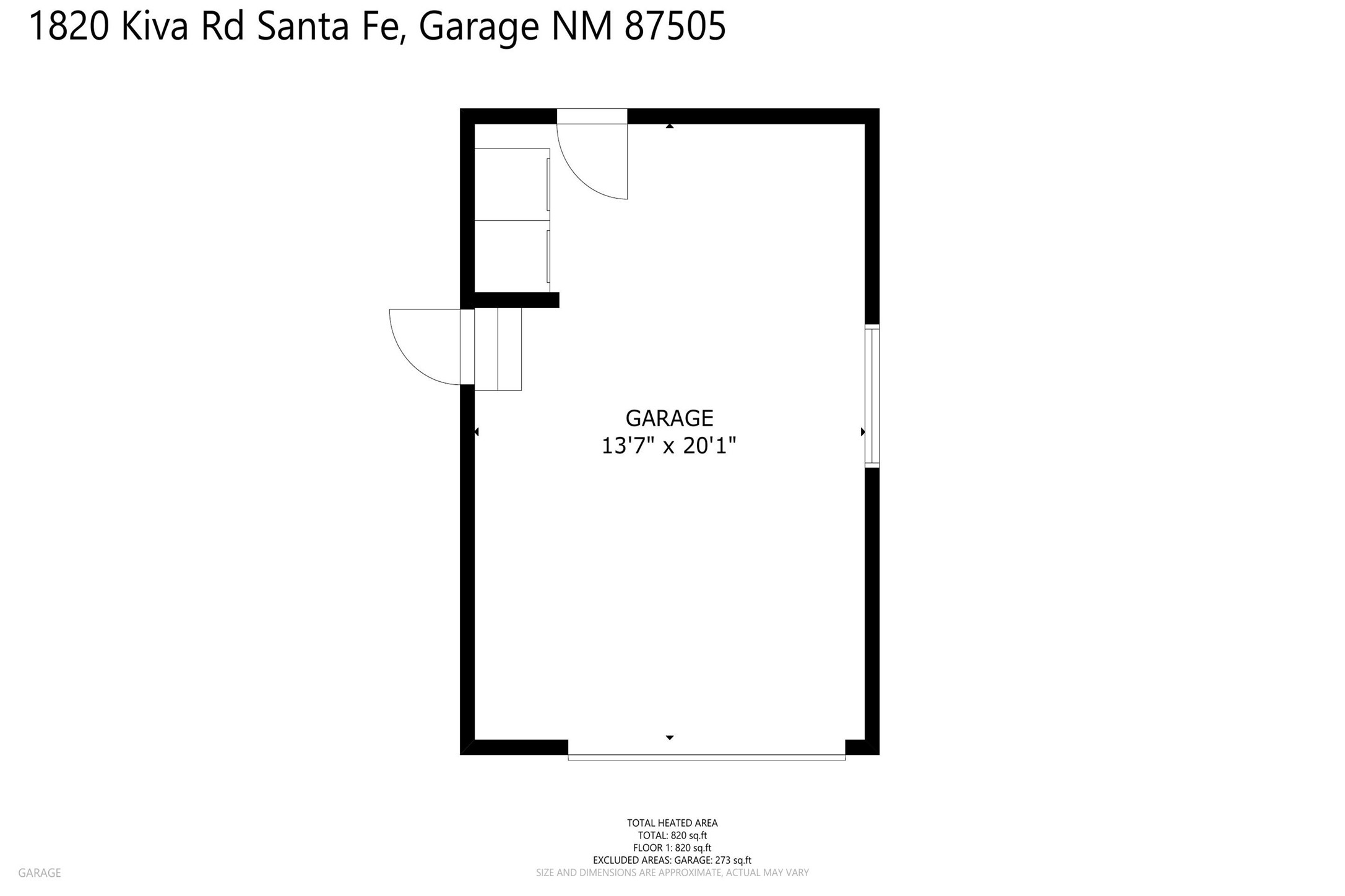 1820 Kiva Road
