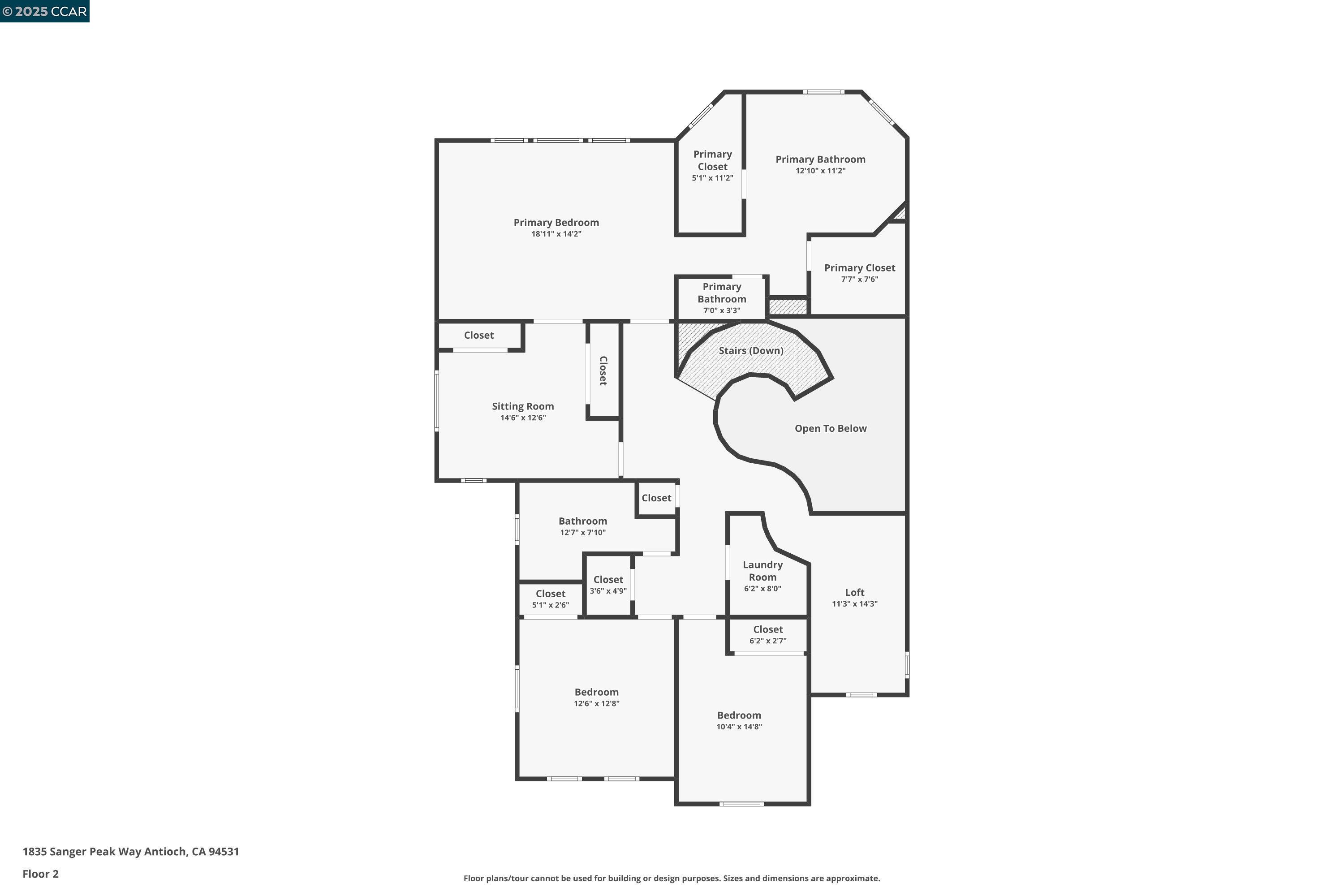 1835 Sanger Peak Way