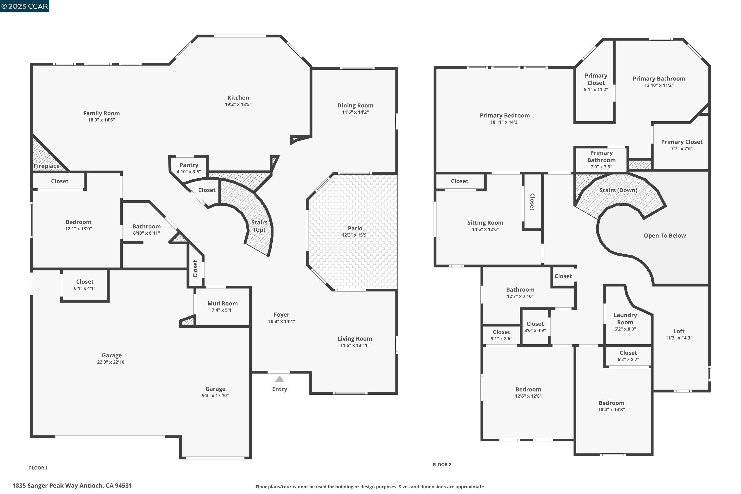 1835 Sanger Peak Way