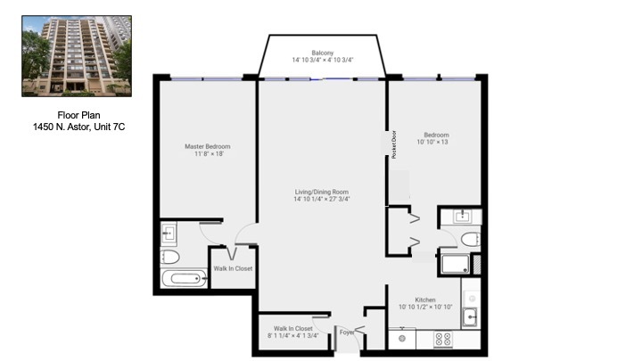 1450 N ASTOR Street Unit: 7C