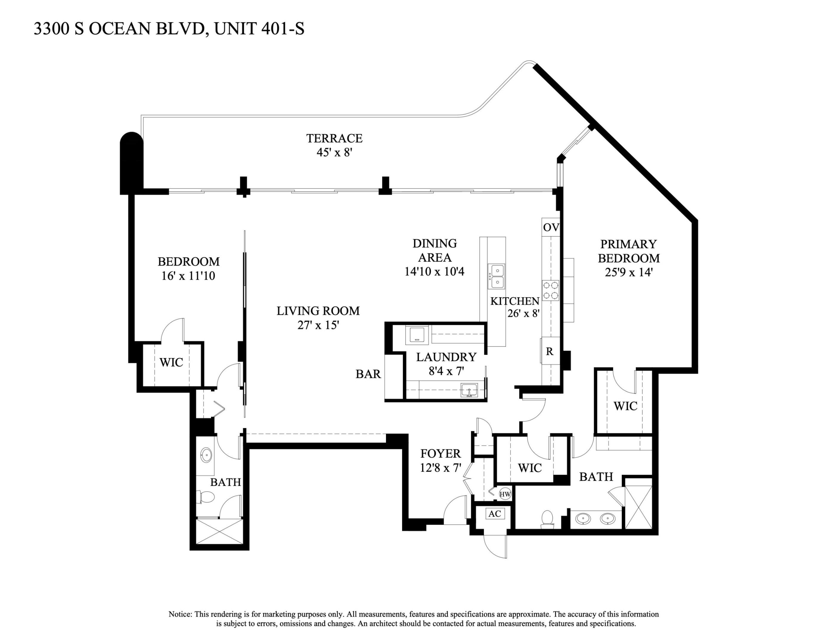 3300 S Ocean Boulevard 401s