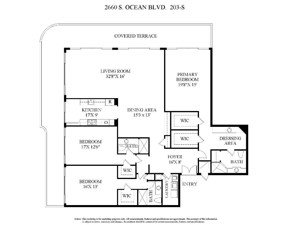 2660 S Ocean Boulevard 203s